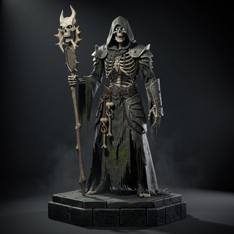 Dark fantasy style model generated by Shape Cast